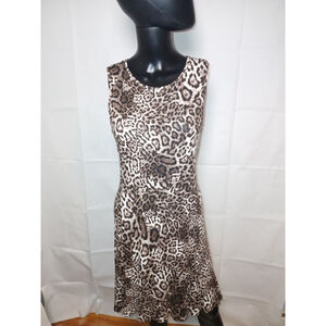 womens calvin klein dress Cheetah Print Size 4